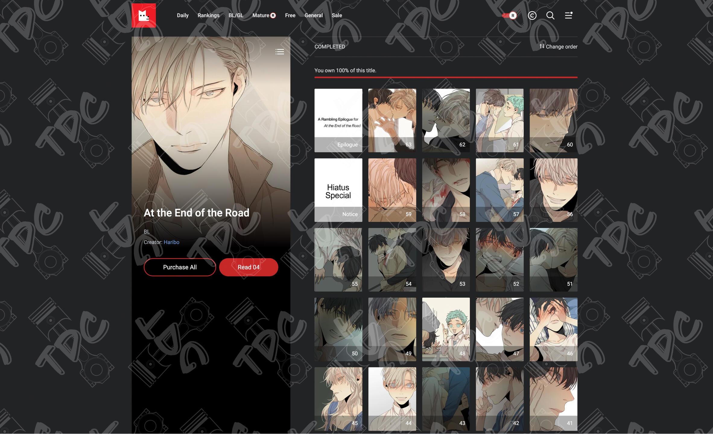 At the End of the Road