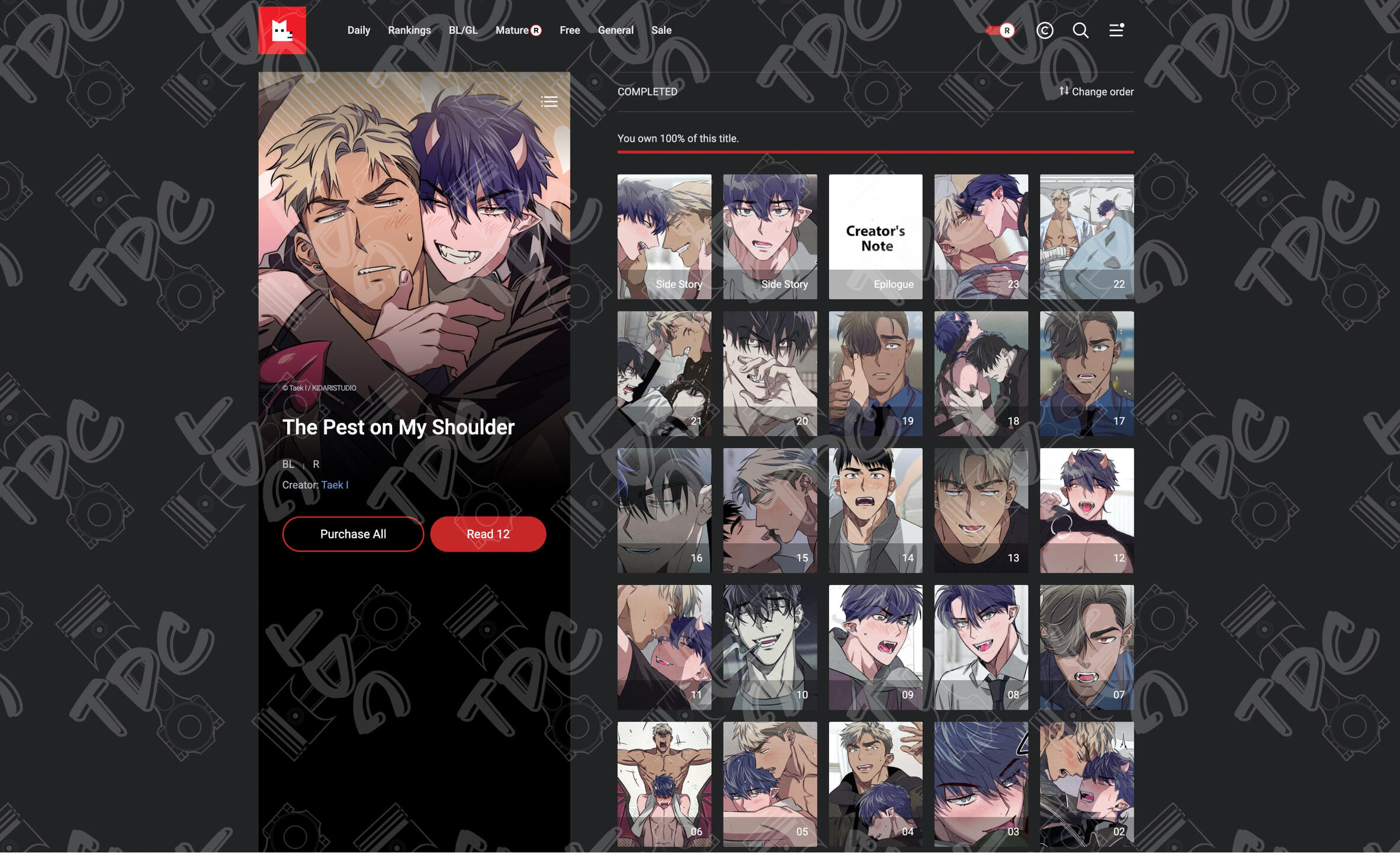 The Pest on my Shoulder